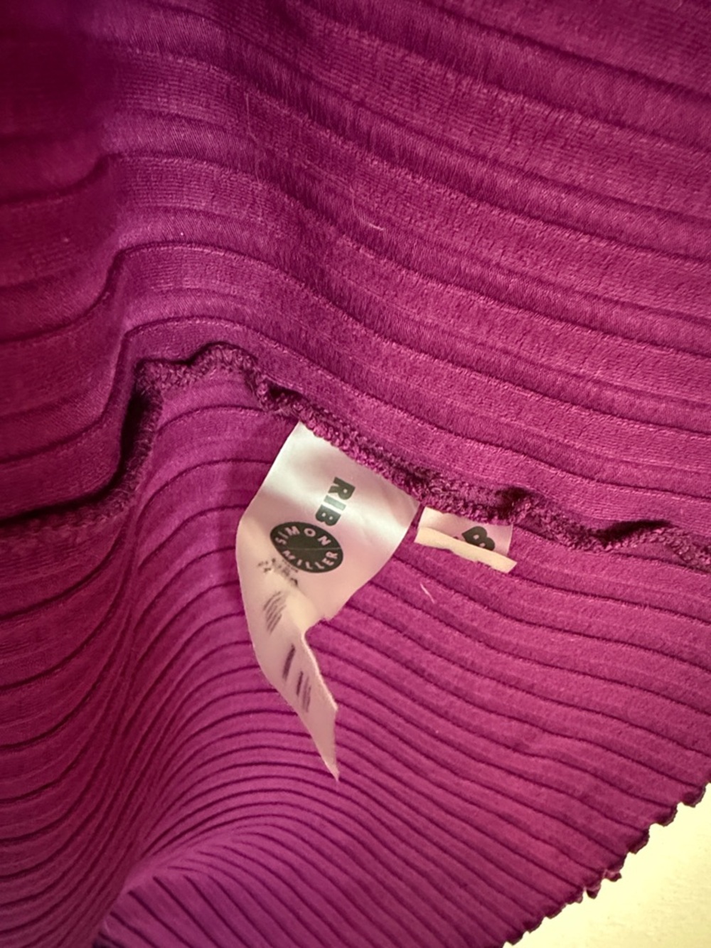 Simon Miller Ribbed Open Cardigan - Picture 5 of 5